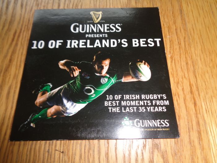 Guinness Rugby CD for Sale