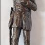 Benedict Joseph Labre Sculpture - Patinated Bronze (Signed) Image 3
