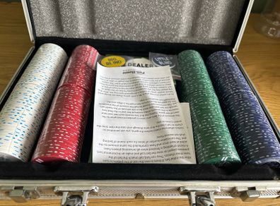 brand new poker set