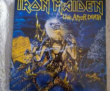 Iron Maiden Live After Death 1985  Pressing, 2LP Gatefold, RIP 1