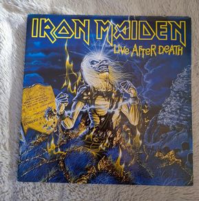 Iron Maiden Live After Death 1985  Pressing, 2LP Gatefold, RIP 1