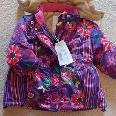 Brand new Me Too Girls Winter Coat with hood 12-18 months