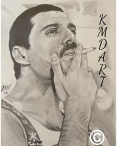 freddie Mercury drawing
