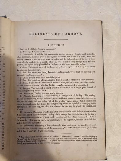 3 X Music Books Vintage For Sale. 1 X The Rudiments Of Harmony By G.a. Macfarren. Large Volume Hardback. 2 X Pianist's Handbook.  V1. By Franklin Peterson. Hardback In Good Condition.  3 X Learn To Read Music. By Howard Shanet. 1969 Paperback In Good Cond