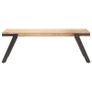 Coffee Table 114x65x40 cm Solid Mango Wood Image 2