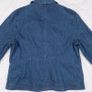 Boden Blue Denim Asymmetric Zip Biker Moto Denim Jacket 14UK/42EU Image 8