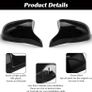 bmw x5 f15 rear spoiler and door mirror covers m performance  m sport Image 3