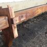 NEW Rustic Stove Mantle / Shelf...long 4.5ft Image 2