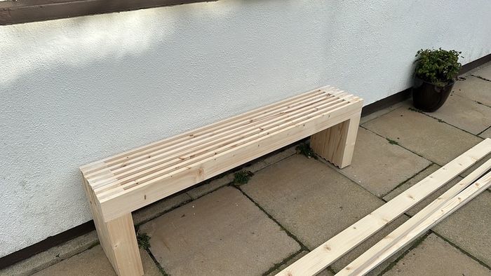 Handmade Garden Bench