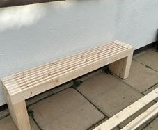 Handmade Garden Bench