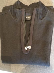 Boss black jumper knitwear Size medium