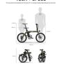 FIIDO D21 2021 Brand New Edition Folding Electric Bike With Torque Sensor  / Available on CycleScheme Bike2Work Fiido Ireland Image 4