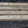4 Rustic Wood Beams,Sanded & Cleaned .3.5ft Image 2