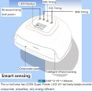 SUN T5 Max Manicure Pedicure Nail Lamp UV LED Gel Dryer Portable Machine Image 7