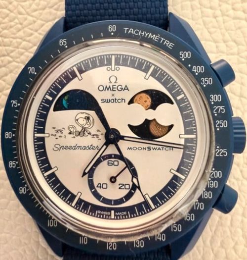 Swatch moon watches