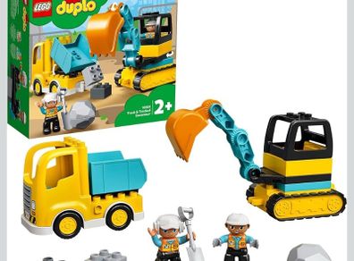LEGO DUPLO Truck and Tracked Excavator - 10931