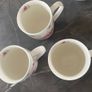 Emma James fine bone China  three  mugs and sugar bowl Image 2
