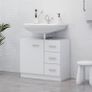 Sink Cabinet | White | Engineered wood | Medium | Bathroom Sink Cabinet Image 2