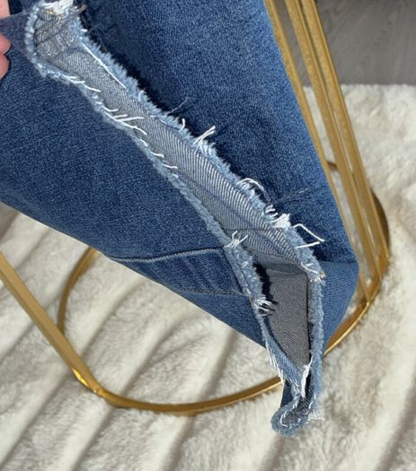 Ladies Simply Be Mid Blue Barrel Leg Jeans