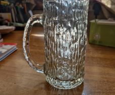 Vintage Glassware from England. Ravenhead Glass Beer Mug