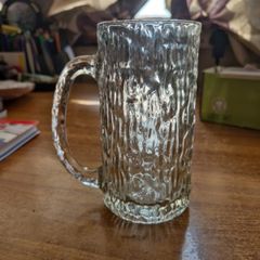 Vintage Glassware from England. Ravenhead Glass Beer Mug