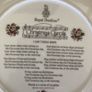 Royal Doulton Decorative Christmas Carols - 4th of Series - 1986 Plate Image 2