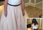 Princess Ballroom Gown with Petticoat. Age 9 to 11