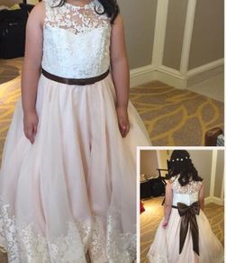 Princess Ballroom Gown with Petticoat. Age 9 to 11