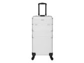 Cosmetic Case XXL Make-up Case Empty Hairdressing Case Wheels Size for Luggage Hard Shell with 2 Rolls