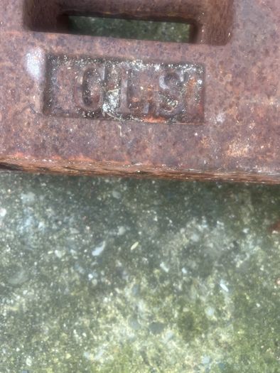 2. 25 kg weights. Great door stops