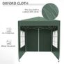 NEW SALE | 2 x 2m Pop-up Gazebo, Portable with Sidewalls | High-Quality Steel Frame | Water-Resistant | UV Protection | Blue Image 7