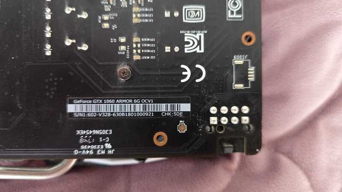 Msi Geforce Gtx 1060 6gb Vram Ocv1
