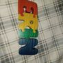 Wooden Personalised Name ERIN Image 3