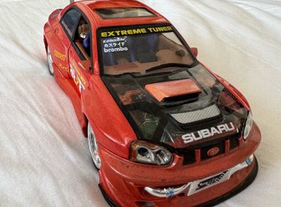 Kentoys Subaru Impreza S202 STi 1:24 Tunning 1/24 Car Underbody Lighting Light