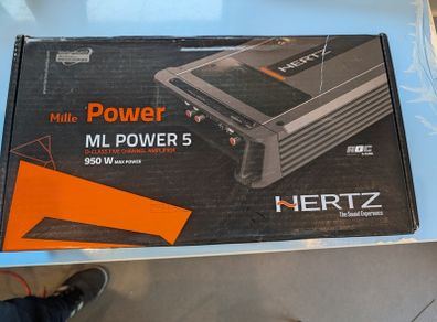 Hertz ML Power 5 amplifier