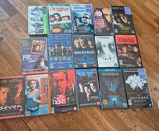 Collection VHS casette tapes