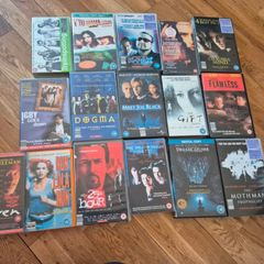 Collection VHS casette tapes