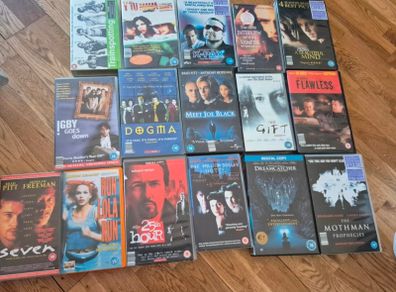 Collection VHS casette tapes