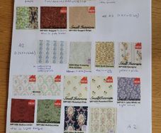 Dolls house wallpaper