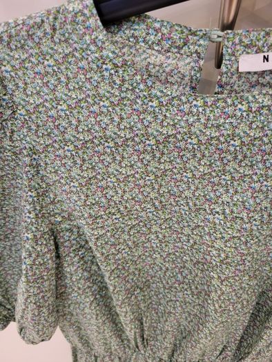 Green Floral Summer Dress