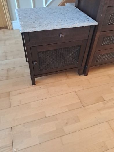 chest of drawers and matching lockers