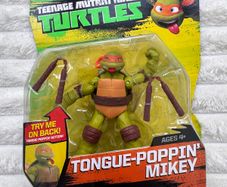 Teenage Mutant Ninja Turtles Tongue Poppin Mikey Action Figure Please see photos