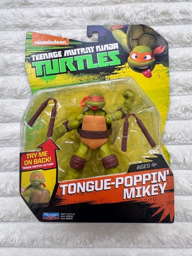 Teenage Mutant Ninja Turtles Tongue Poppin Mikey Action Figure Please see photos