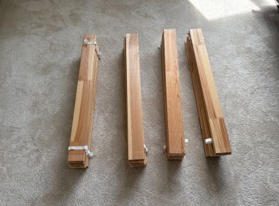 King Ikea Bed Frame w/ slats