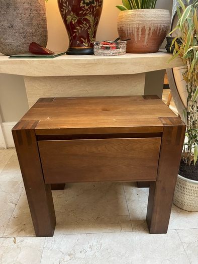 2 x Large Sturdy Quality Wooden Lockers - Bedside Tables - Can Deliver
