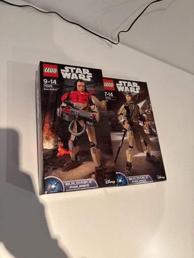 lego Star Wars 2 Buildables rey and baze Malbus