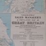 Vintage Wall Map of Great Britain Image 3