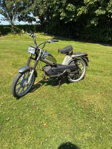 vintage moped