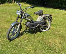 vintage moped