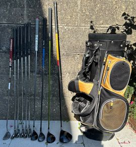 Left handed golf clubs